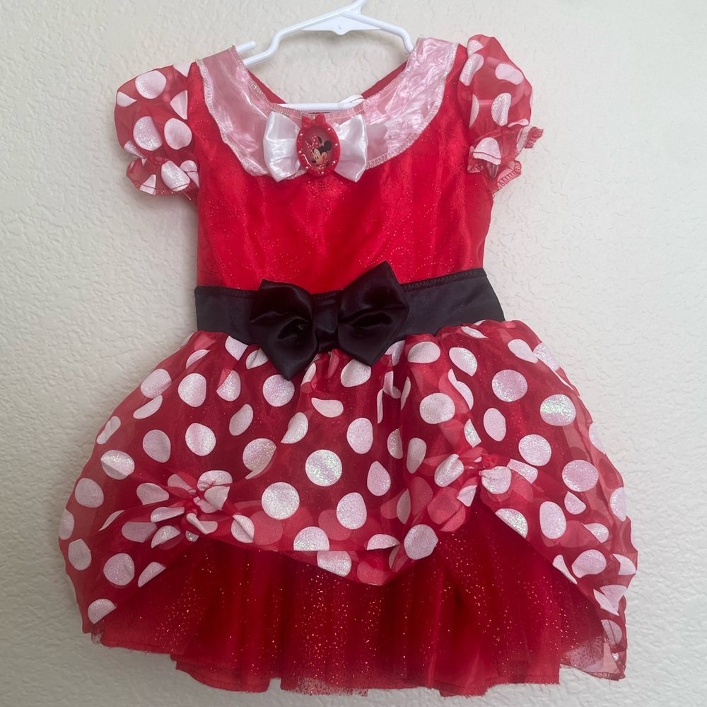 Disney Red and White Polka Dot Kids Costume